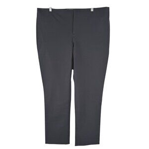 MM Lafleur Hockley 2.0 Pants‎ Size 16 Charcoal Easy Cotton Blend NWT PT-2510   D